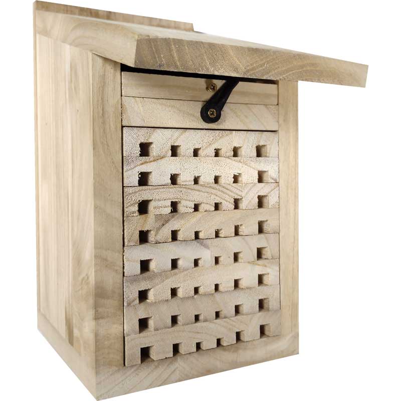 solitary bee hive small